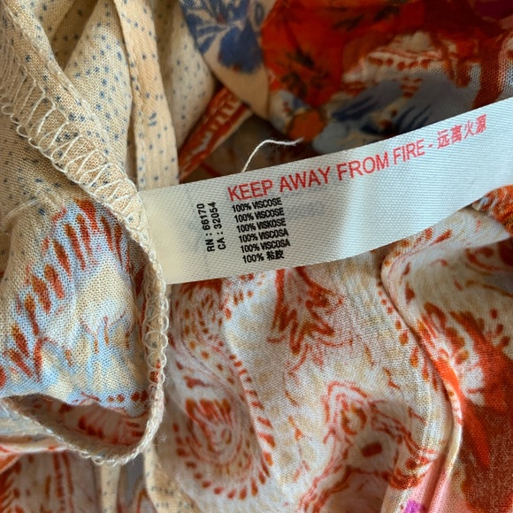 NWT Free People "Give A Little" Boho Maxi Dress - Picture 9 of 9